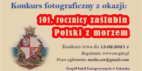 Konkurs fotograficzny: 101. rocznica zaślubin Polski z morzem