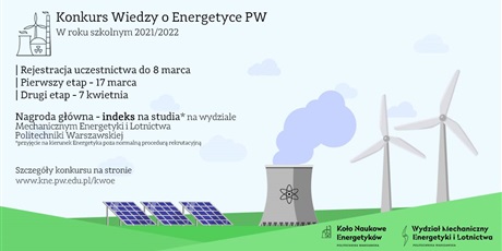 Konkurs Wiedzy o Energetyce Politechniki Warszawskiej