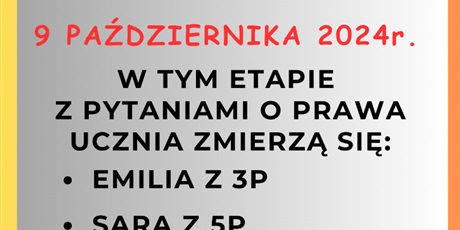 Już 9 października I etap Olimpiady Wiedzy o Prawach Ucznia!