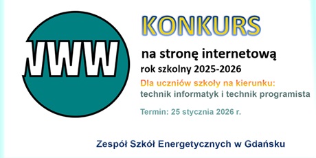 Konkurs na stronę internetową