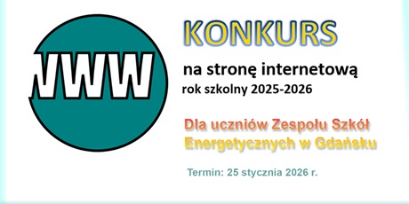 Konkurs na stronę internetową