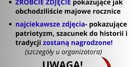 Majowe rocznice - konkurs historyczny!