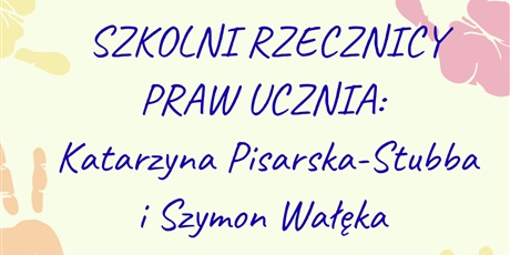 Szkolni Rzecznicy Praw Ucznia