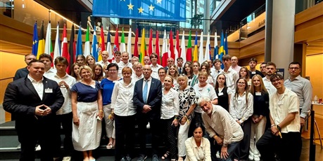 Wizyta studyjna nauczycieli ZSE w Parlamencie Europejskim w Strasburgu