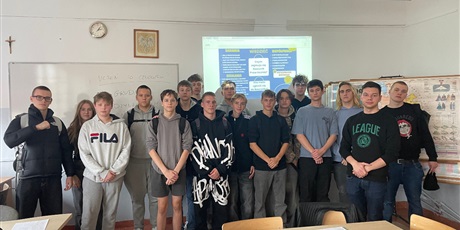 Spotkanie przedstawicieli klas pierwszych ze szkolnymi Rzecznikami Praw Ucznia